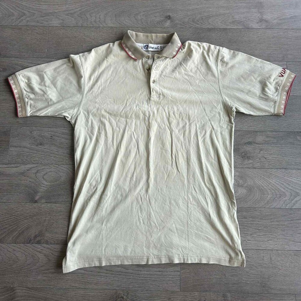 Vintage Vuarnet Polo Shirt • Medium